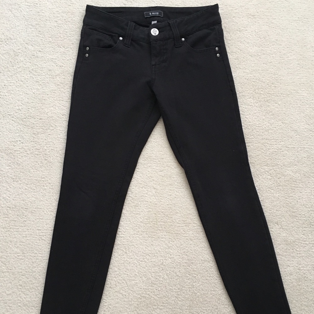 STS Blue Black Jeggings